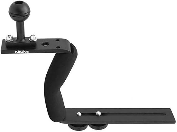 Sea frogs Aluminum Alloy Single Handle Hand Grip Diving Handle Tray Bracket | Video Stabilizer Portable Balancer Holder