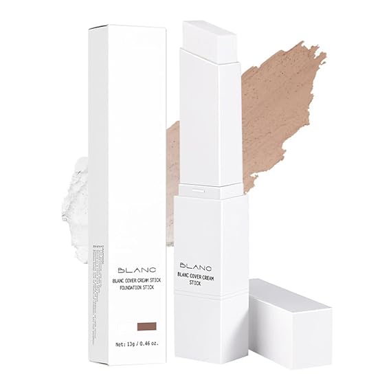 Tan Color Changing Foundation Makeup Stick with Brush for Concealer, #5