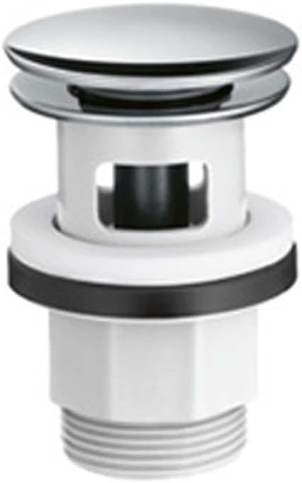 hansgrohe Push-Open Waste Set for Basin and Bidet taps, Chrome