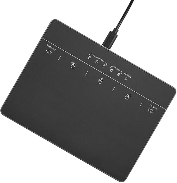 MICROPACK Digitally Yours Wired Trackpad for PC Computer Windows Laptops (Black)