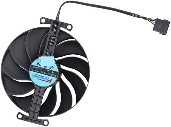 FD9015U12D,VGA GPU Cooler Graphics Cards Fan For ASUS DUAL RTX 4060 OC 8GB 4060Ti Advanced 16GB Video Card Cooling Easy to replace(1 Pcs B Fan)