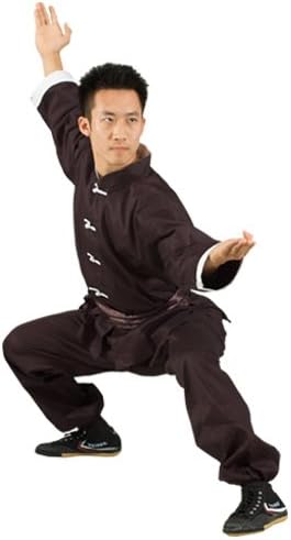 Tiger Claw Kung Fu Uniform - Black - Size 6