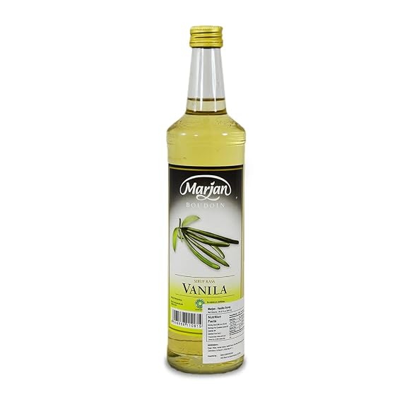 marjan sirup rasa vanili (vanilla syrup) - 15.5fl oz