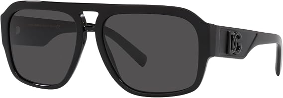 Dolce & Gabbana DG 4403 Shiny Black/Grey 58/16/140 men Sunglasses