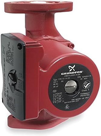 Grundfos Pump Hot Water Circulator Pump Model UPS43-44FC; 115V