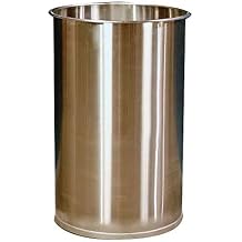 DC Tech DM101001, 55 Gallon Open Head Stainless Steel Drum without Lid