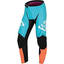 Answer Racing 446811 Men's A22 Syncron Prism Pants, Astana/Rhodamine Red/Hyper Orange, 34