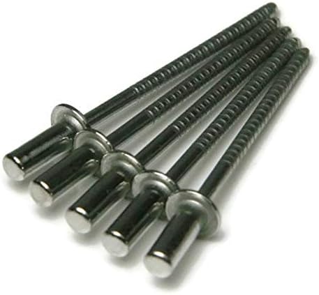 Closed End Sealed Pop Rivets 3/16#6CE Stainless Steel Blind Rivets 6-2, 3/16" x 1/8" Grip (0.020-0.125) QTY 100