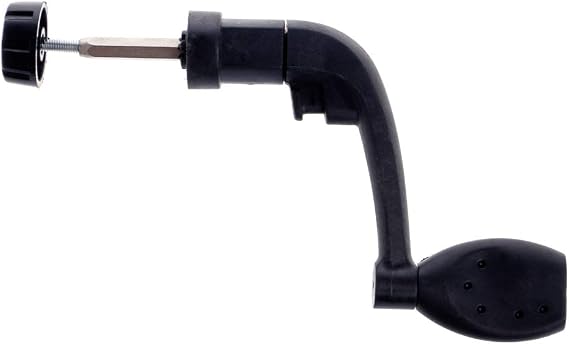 Universal Plastic Power Handle Fishing Reels Crank Rock Arm Spinning Wheel Grasp (Black)