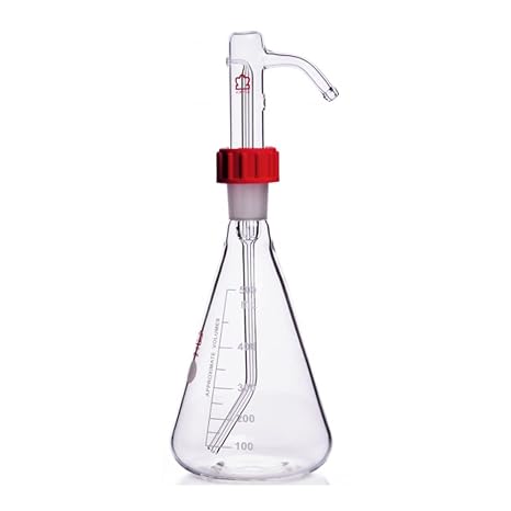Kimble 422530-0125 Chromatography TLC Reagent Sprayer with Screw Thread Ground Joints, 24/40 Standard Taper Joint, 125mL Capacity