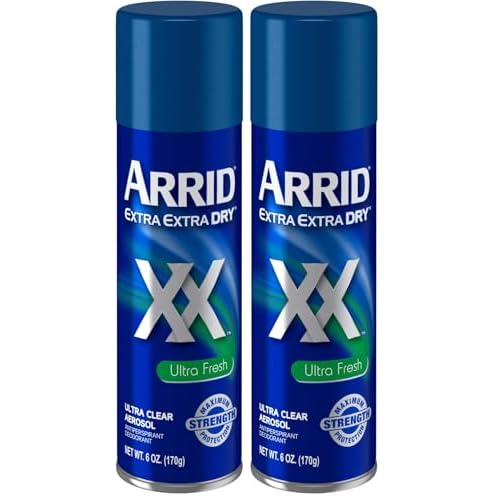 Arrid Xx Dry Ultra Fresh Antiperspirant & Deodorant Spray, 6 Oz Pack of 2