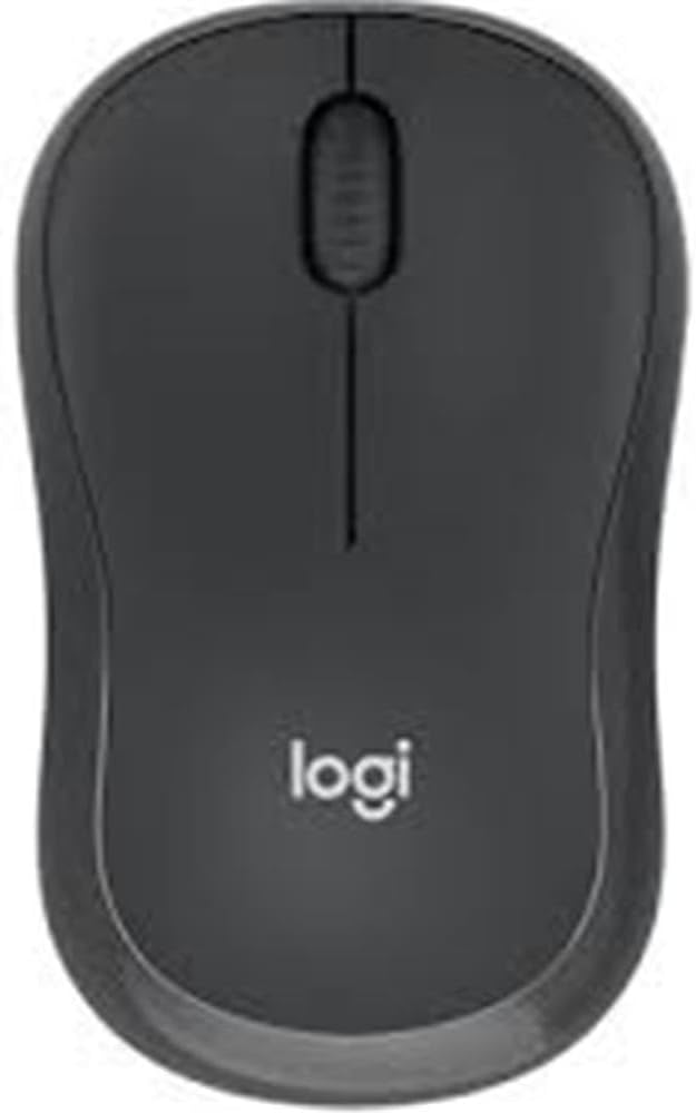 Logitech M241 Silent Bluetooth Mouse, Wireless, Compact, Portable, Seamless Monitoring, 18 Months Battery, for Windows, MacOS, ChromeOS, Compatible with PC, Mac, Laptop, Tablet - Graphite