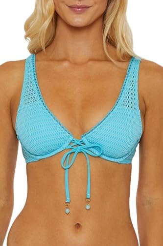 ISABELLA ROSE Womens Catalina Underwire Bikini Top, Adjustable, Swimwear Separates for Women