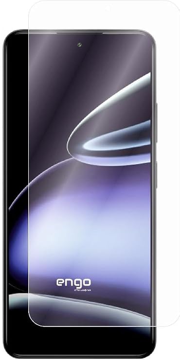 Engo General Mobile Gm 24 Pro İle Uyumlu Mat Ekran Koruyucu Parmak İzi Bırakmayan Yansıma Ve Parlama Önleyici Koruma, 9H Temperli Nano Kırılmaz Esnek Cam