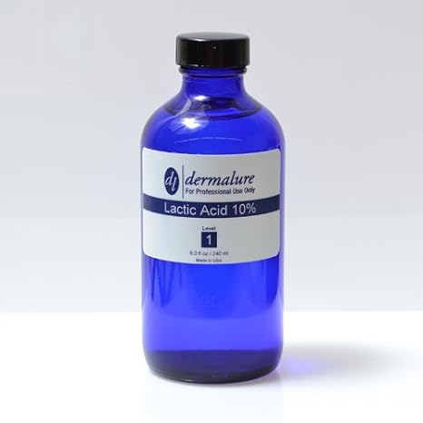 Lactic Acid Peel 10% 8oz. 240ml Pro Size (Level 1 pH 1.7)