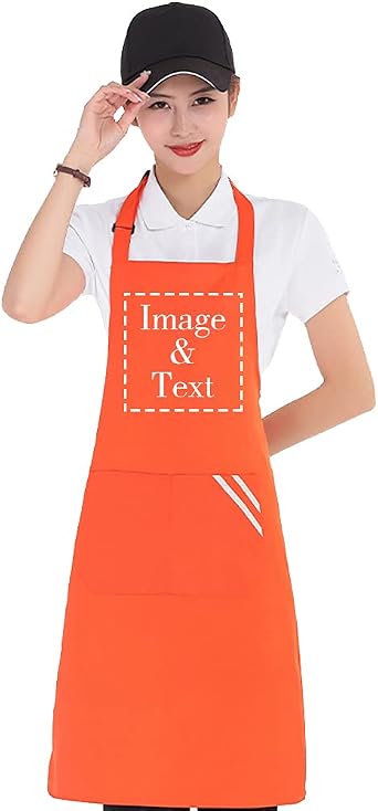 Customized apron Personalized apron LOGO apron can add photos