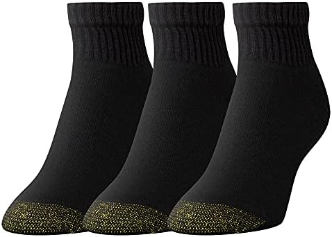 GOLDTOE Womens Ultratec Quarter Socks, 3-pairs
