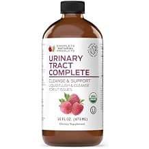 Complete Natural Urinary Tract Complete 8oz - Liquid Supplement for Urinary Tract Health with Organic Cranberry, D-Mannose, Beet Root, Fennel Seed, and Turmeric