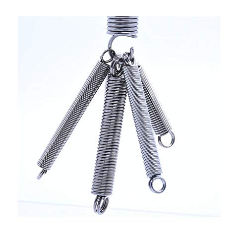 304 Stainless Steel Tension Spring, Tension Closed Loop Tension Spring, Circular Tension Spring, Wire Diameter 2.0mm Outer Diameter 16mm Length 50-320mm-216100