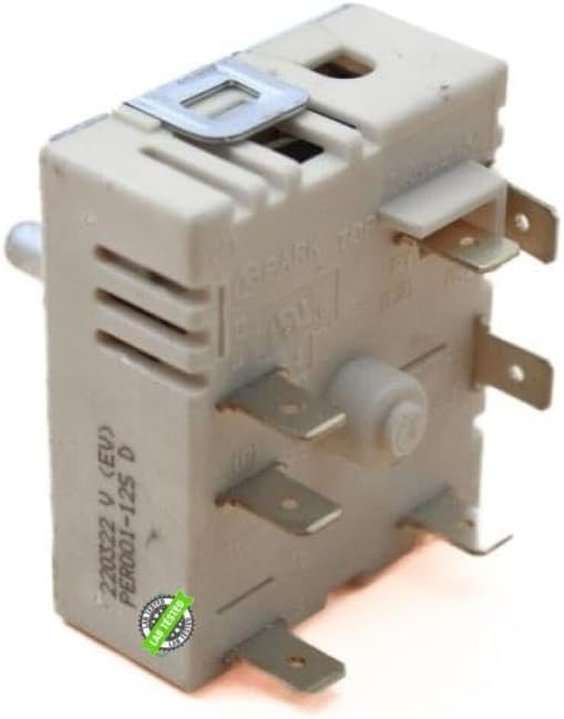 EQUIP. DR US PER001-125 D EDR125 DX1 compatible with LG Electric Range Surface Element Switch fits old #sPER001-125 D