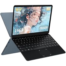 11" 2-in-1 Convertible Laptop with Touchscreen, Processor N150, 16GB DDR4 RAM, 256GB M.2 SSD, FHD IPS (1920x1200), 360 Hinge, Win 11, Backlit Keyboard - Ultra-Light for Study & Work (N150 16+256 G)