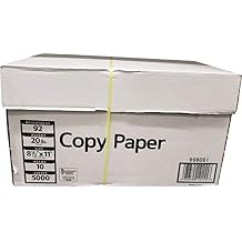 Commodity Copy Paper 8.5 inches x 11 inches, 5000 Count