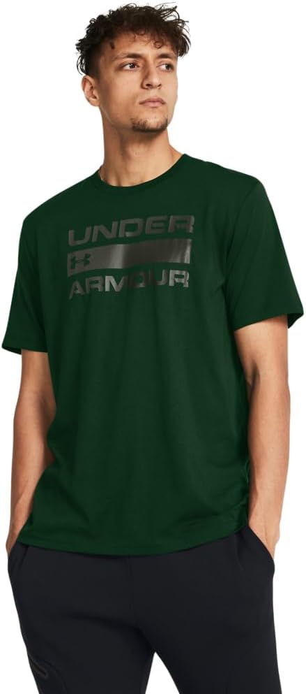 Under Armour Men UA TEAM ISSUE WORDMARK, T Shirt for Men with Graphic Design, Loose-Fit Sport and Fitness Clothing