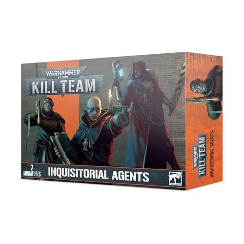 Games Workshop - Warhammer 40,000 - Kill Team: Inquisitorial Agents,Black