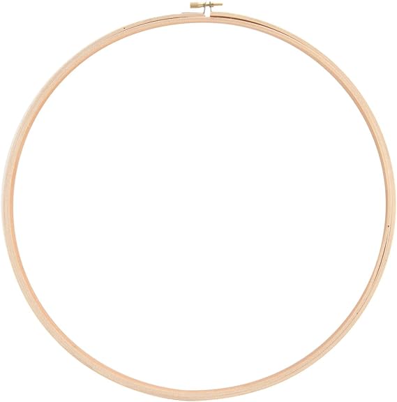 Darice Wood Hoop 14"