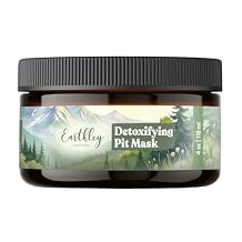 Earthley Wellness Detoxifying Pit Mask, Detox for Natural Deodorant Transition, Natural Odor Support, Toxin-Free Skincare, All Natural Underarm Mask, Improves Pit Health (4 oz)
