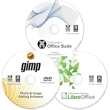 Office 2026 + LibreOffice + GIMP Photo Editing Software CD | MS Office Alternative -Open, Edit & Create Word, Excel, PowerPoint & Photoshop Files | One Time Purchase + Lifetime License | Windows & Mac