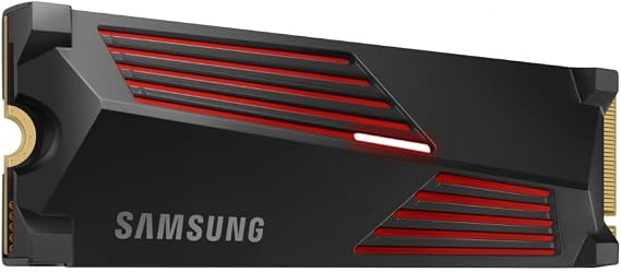 Samsung 990 PRO Heatsink SSD - 1TB - PCIe 4.0 M.2 Internal Solid State Hard Drive