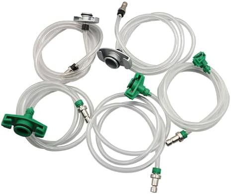 3cc 5cc 10cc 30cc/55CC エアチューブチップディスペンサー シリンジバレル ニードルチップ USスタイル バルブ ロボット メタル接続アダプター 3ccルーアコネクタ