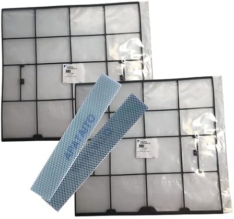 DAIKIN Screens and Deodorizing Filter Combo for Mini Splits, 4 Pack, Titanium Apatite, Frame/Slot Mounted, Rectangular, Compatible with Daikin HVAC Systems