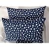 Mer-Tim Cotton Ranforce 2-Piece 50x70 Navy Blue Star Pattern Pillowcase