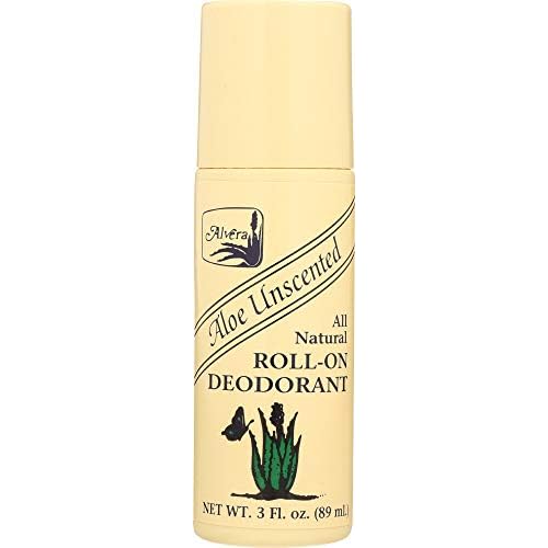 Aloe Based Rollon Deoderant Unscented 3oz by Alvera