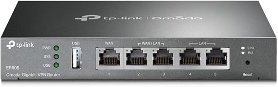 TP-Link ER605; Omada Gigabit VPN Router