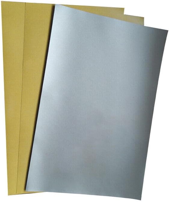 RFID Ferrite Sheet Microwave Shielding Absorbing Material Antimagnetic Stickers (200x300x0.2mm Glue)