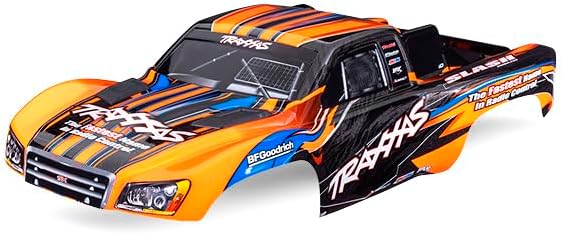 Orange Slash 2WD Clipless Body