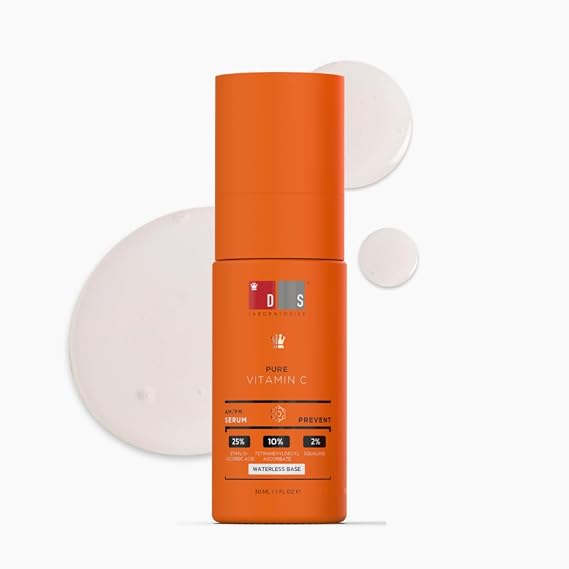 DS Labs 35% Vitamin C Brightening Serum for Uneven Skin Tone, 30 mL
