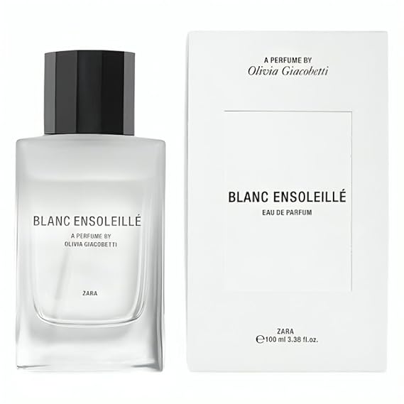 Zara Blanc Ensoleille Cologne for Men EDP Eau De Parfum 100 ML (3.38 FL OZ)