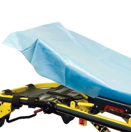 Disposable Cot Sheet, Fitted Square Ends, 73" x 30", Case of 50