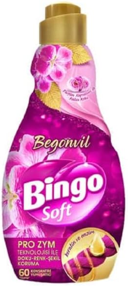 Bingo Soft Laundry Softener, 1440 ml, Bougainvillea