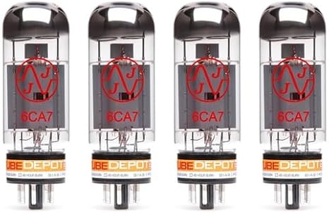 Quad of JJ 6CA7 Power Vacuum Tube