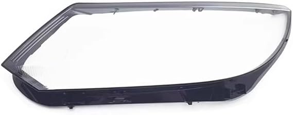 Car Headlight Cover Outer Lens Compatible with VW Tiguan 2013 2014 2015 2016 2017 Replace Original Headlamp Lenses Headlight Shell Cover (Driver/Left Side)
