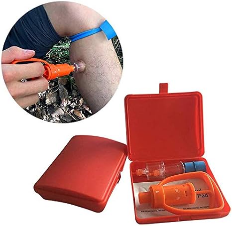 Snake Bite Kit, Sting Suction Pump, First Aid Safety Tool, Venom Extractor Suction Pump, Bite and Sting First Aid