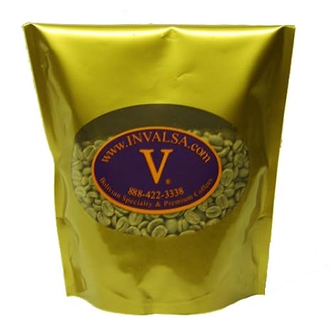 1 lb BOLIVIA CELSO MAYTA PEABERRY ORGANIC GREEN COFFEE BEANS