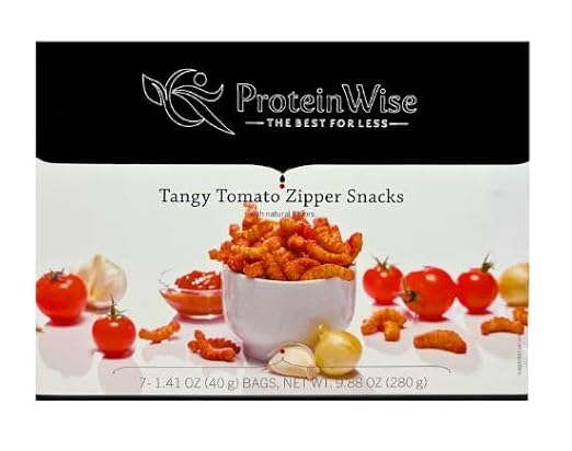 ProteinWise - Tangy Tomato Zipper - 7 Bags