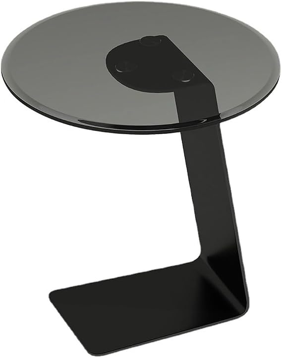 Coffeetable Sofa Small Side Table, Light Luxury Glass Small Round Table, Living Room Small Coffee Table Coffee Tables For Living Room