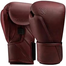 Hayabusa T360 Leather Boxing Gloves for Men and Women Wrist and Knuckle Protection, Triple Splinted Wrist Support, Cloud-Like Knuckle Padding
